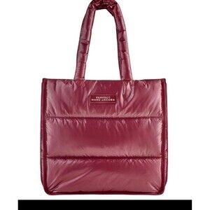 Marc Jacobs perfect beauty puffy bag tote cosmetic pouch purse new with tags